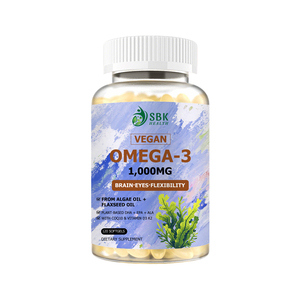 Gélules d'Oméga 3 Vaginales à Absorption Optimale, Directement de l'Usine, Riches en Matières Grasses, Haute Pureté, Biodisponibilité Élevée, Favorisent l'Humeur, la Fonction Cérébrale et l'Aînement Sain - Product Image 1