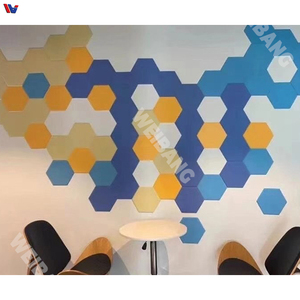 Panel Acústico Moderno de Fibra de Poliéster de Bajo VOC con Diseño Gráfico para Reducción de Ruido en Estudios de Grabación de Música Clásica Italiana - Product Image 2