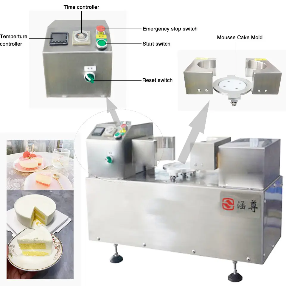 Wholesale Isolants De Moulage Matelas Bread Thousand Layer Make Frozen Cake Mold Mousse De Molding Demould Depanning Machine