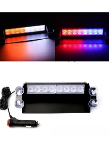 Accesorios para Automóviles, Luz Estroboscópica con Ventosa, Luz con Ventosa para Parabrisas Delantero y Trasero, Luz de Advertencia LED Estroboscópica - Product Image 6
