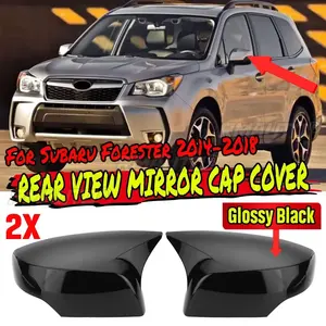 2pcs Car Rear View <b>Mirror</b> Cover Side <b>Mirror</b> <b>Shell</b> M Style for Subaru Forester 2014-2018 Add-on Rearview <b>Mirror</b> Cover Trim - Product Image 1