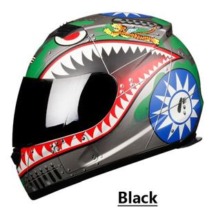 Casco de Motocicleta DOT, Casco Integral de ABS para Motociclistas, Unisex y Apto para Todas las Estaciones - Product Image 3