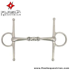 Custom Made High Quality Horse English <b>Mouth</b> Full Cheek Snaffle Bit Western Dutch <b>Gag</b> Bit German Silver Bit - Product Image 3