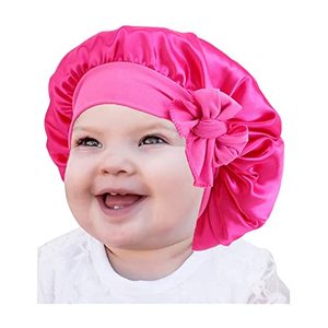 Bonnets en satin <span class=keywords><strong>pour</strong></span> enfants, <span class=keywords><strong>bonnet</strong></span> <span class=keywords><strong>pour</strong></span> bébé, <span class=keywords><strong>bonnet</strong></span> <span class=keywords><strong>pour</strong></span> tout-petit, bonnets <span class=keywords><strong>de</strong></span> <span class=keywords><strong>nuit</strong></span> doux en soie double couche, chapeaux <span class=keywords><strong>de</strong></span> <span class=keywords><strong>nuit</strong></span> <span class=keywords><strong>pour</strong></span> adolescents et tout-petits - Product Image 5