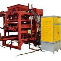 Máquina Automática para Fabricar Bloques de Cemento QT8-15 con Sistema de Control PLC