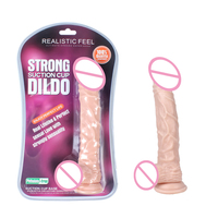 XISE juguete sexual para mujeres 25,5 cm Pvc Dildo ventosa juguetes sexuales para mujer envío gratis Dropship masturbador con hombre mujer adulta
