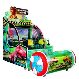 Machine de jeu d'arcade de tir aquatique à monnayeur pour 2 joueurs Dinosaur Island pour parcs d'attractions et centres de jeux - Product Image 2