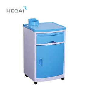 Armário de cabeceira de plástico Abs para armazenamento de hospital, armário médico, fornecedor