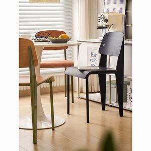 Nordic <b>Solid</b> <b>Wood</b> Dining Chair DY635544 Simple Home Student <b>Desk</b> Chair - Product Image 4