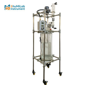 Filtro de reactor de fase sólida de vidrio a prueba de explosiones de 50L para reacciones de laboratorio y químicas - Product Image 3