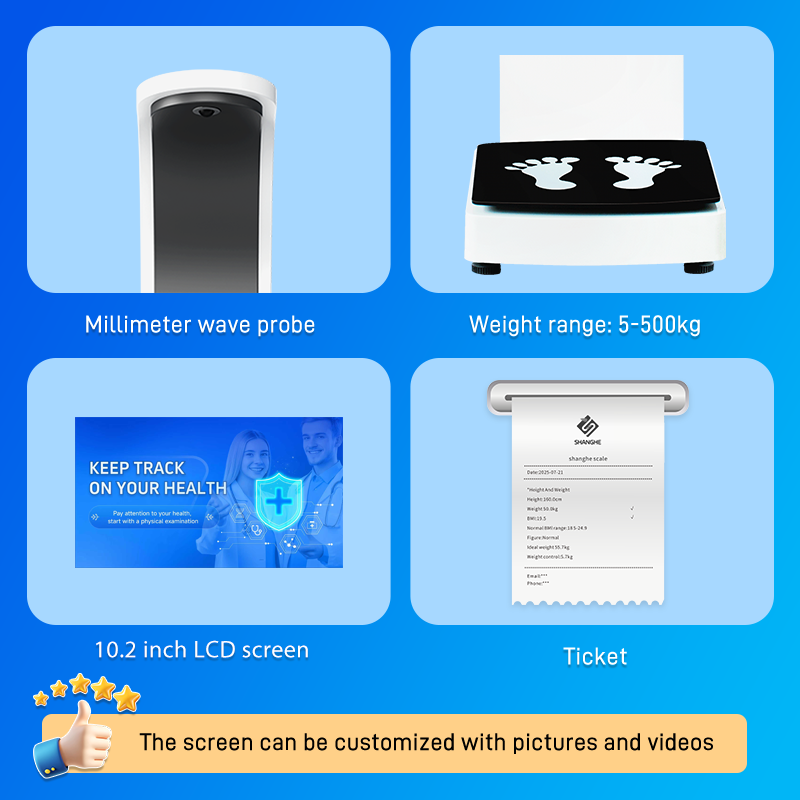 bmi bia body composition bioimpedance analyzer in segmental body 270
