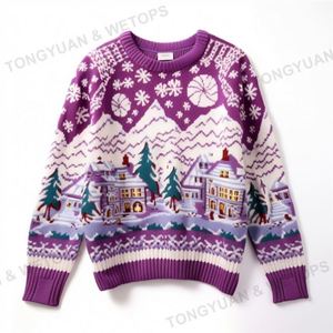 Vêtements personnalisés Tricot <span class=keywords><strong>Pull</strong></span> <span class=keywords><strong>de</strong></span> Noël pour femmes Motif familial Jacquard <span class=keywords><strong>Pull</strong></span> du Nouvel An <span class=keywords><strong>Pull</strong></span> <span class=keywords><strong>de</strong></span> Noël moche <span class=keywords><strong>Pull</strong></span> Grinchs - Product Image 3