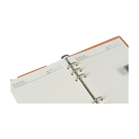 Carnet d'entreprise personnalisé, multicolore, avec logo en relief, fermeture à clip, carnet de bureau, carnet d'affaires, fabrication en usine