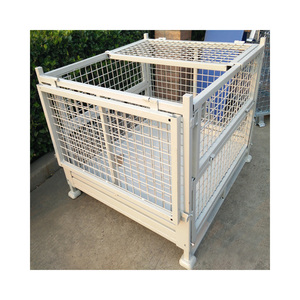 Turnovers Box Stackable Recycleturnover Iron Box For Cargo Transportation