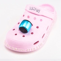 Haut-parleur Bluetooth pour sabots, mini haut-parleur sans fil portable pour chaussures, pendentif décoratif pour sabots, ensemble musical, cadeau pour fête en plein air