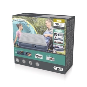 Bestway 6716T <span class=keywords><strong>Tritech</strong></span> Matelas pneumatique Queen avec pompe rechargeable 2.03 m X 1.52 m X 36 cm - Product Image 6