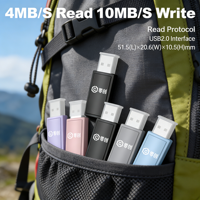 Memoria USB 2.0 Personalizada con Logotipo, Alta Velocidad, hasta 32 GB, para Almacenamiento de Datos en Computadoras y Automóviles, con Dos Años de Garantía