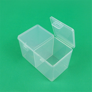 กล่องเก็บของพลาสติกใสแบบโมเดิร์น รุ่น D772 แบบ <span class=keywords><strong>2</strong></span> ช่อง สำหรับเก็บคลิปเล็กๆ กระดุม เครื่องมือ ชิ้นส่วนพลาสติก และบรรจุภัณฑ์ - Product Image 3