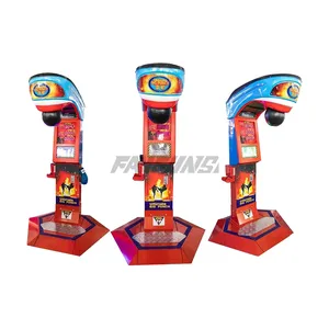 Arcade Nhà cung cấp trò chơi đấm bốc máy trong nhà đồng tiền hoạt động vé mua lại lớn đấm đấm đấm máy đấm bốc để bán