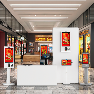 Wenjie21.5 ''android 11 <span class=keywords><strong>kiosk</strong></span> tự phục vụ máy tính để bàn đặt hàng cho nhà hàng kỹ thuật số Menu hiển thị tự đặt hàng máy SDK chức năng - Product Image 1