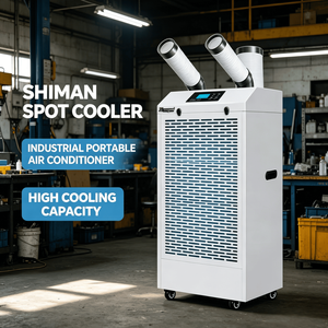 Vente directe usine – Climatiseur portable industriel 2000W 220V à réfrigérant, 800m³/h – Refroidisseur ponctuel industriel portable - Product Image 4