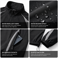 Conjunto Deportivo Ligero Personalizado para Hombre, Chaqueta Cortavientos, Sudadera con Capucha de Nailon y Pantalones, Conjunto Deportivo Resistente al Viento