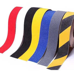 Cinta Adhesiva de Seguridad Antideslizante de Alta Visibilidad para Marcado de Pisos, Amarilla y Negra, Accesorios para Pisos - Product Image 4