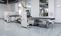 Machine à graver CNC à ligne de travail en bois Atc pour la production de meubles de type plaque avec perceuse verticale