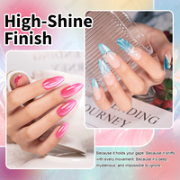BOZLIN – Kit de vernis gel œil de chat 24 couleurs, sans HEMA, TPO, TMPTA – Vernis gel magnétique œil de chat – Prix usine