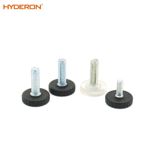Hyderon Adjustable Furniture Feet With Rubber Base For Desk <b>Chair</b> Hardware Accessory - Product Image 1
