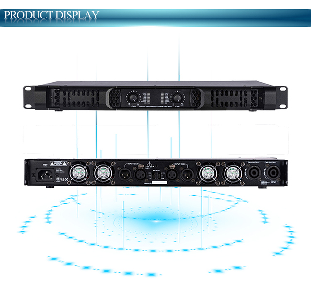 Factory Price Clearance Stage Audio Amplifier Wzmacniacz Mocy Power Amplifiers 2 Channel Professional Amplifier D2018