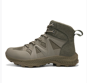 Botas tácticas DF 304 para hombre adulto, botas de desierto de altura media, verde, negro, caqui - Product Image 1