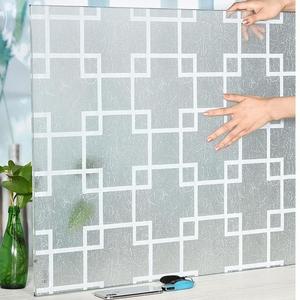 UDK PVC ventana <span class=keywords><strong>vinilo</strong></span> palo adhesivo vidriera película impresión floral impermeable Windows pegatina decoración película pegatina - Product Image 3