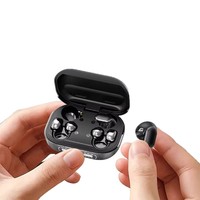 Écouteurs sans fil TWS Bluetooth 2-en-1 à clipser, intra-auriculaires ou ouverts, pour le sport, avec suppression du bruit ENC, pour le sommeil