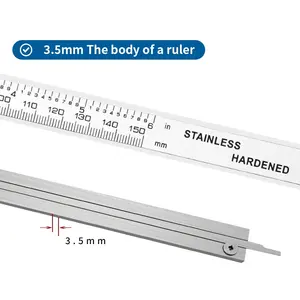 150/200/300mm elektronischer Edelstahl mit großer Hintergrund beleuchtung Digitaler Messschieber Mechanische Hand messgeräte