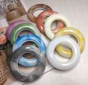 Œillets à Anneaux Décoratifs en Plastique pour Rideaux, Vente en Gros, Couleurs Variées - Product Image 2