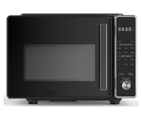 Four à micro-ondes et friteuse à air 3-en-1 de 24 L, sans plateau tournant, 1700 W/900 W, sans huile, cavité en plastique, autonettoyant