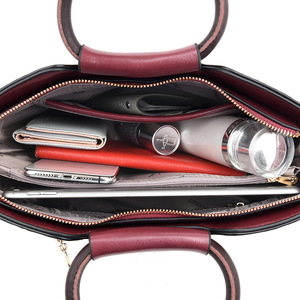 Sac à main personnalisé à imprimé floral pour femmes, sacs à bandoulière en cuir PU, sac fourre-tout pour le dropshipping - Product Image 5