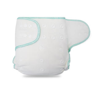 Couches lavables pour bébé <span class=keywords><strong>taille</strong></span> unique <span class=keywords><strong>couche</strong></span> ajustée pour nouveau-né coton bambou naturel respirant confortable pas étanche couches lavables - Product Image 4