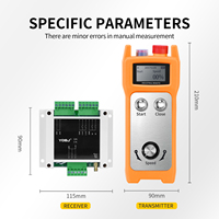 Control remoto analógico industrial Control remoto inalámbrico automático UHF Código de fijación Controles remotos para máquina de soldadura de grúa