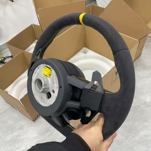 Volante Deportivo Personalizable de Alcántara para Audi A3 A5 A4 <span class=keywords><strong>A6</strong></span> Q5 Q7 A3 Q3 A7 TT S3 S4 S5 S7 RS4 RS5 - Product Image 4