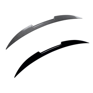 Bmw 5 Series F10 Rear Wing Spoiler Piano <b>Black</b> Carbon Fiber Texture ABS Material <b>Trunk</b> Lip 2011 2017 - Product Image 5
