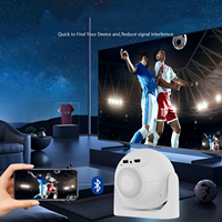 Nouveau projecteur électrique mise au point automatique JY360 Football WiFi haute définition Android Intelligent Portable Mini projecteur