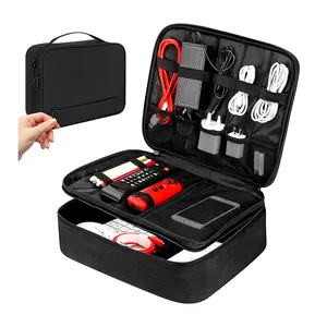 Große elektronische Organizer Reise kabel Organizer Tasche Elektronisches Zubehör Wasserdichte Aufbewahrung tasche Universal Phone Case OEM