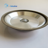 Meule diamantée CBN 1A1 12A2 6A2 12V9 pour affûtage de fraises et forets en carbure de tungstène