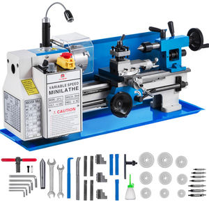 Precio del agente 7 "X 14" Máquina de torno de madera de servicio medio horizontal manual para talleres - Product Image 2