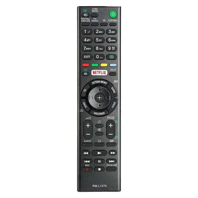 RM-L1275 For Sony TV Remote Control Replacement With Netflix Button KDL-50W800C KDL-55W800C KDL-65W850C KDL-75W850C