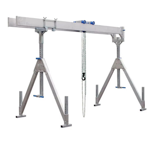 Prix d'usine Chine Marque célèbre Apax Crane Group 1t Grue portique mobile légère en aluminium de type A à vendre - Product Image 2