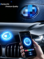 Emblème arrière dynamique LED pour voiture, éclairage décoratif compatible avec X3 X5 X7 M3 M4 M8 IX1 IX3