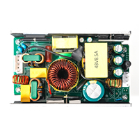 Fuente de Alimentación Conmutada de Marco Abierto PFC de 48V 8.5A 408W, Placa PCB SMPS AC DC para Telecomunicaciones, POE, Industrial, CNC, OEM, ODM
